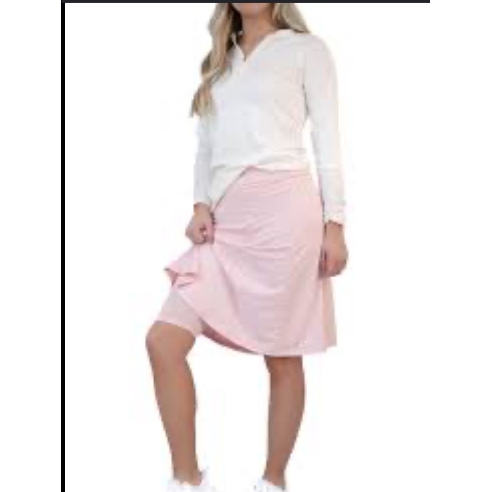 Snoga Athletics Womens Pink Athletic Skirt Golf Tennis Skort 2X M37CP24 NWT